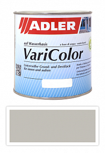 ADLER Varicolor - vodou riediteľná krycia farba univerzál 0.75 l Seidengrau / Hodvábna sivá RAL 7044