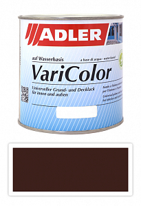 ADLER Varicolor - vodou riediteľná krycia farba univerzál 0.75 l Mahagonibraun / Mahagónová hnedá RAL 8016