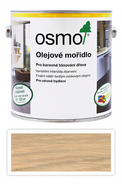 OSMO Olejové moridlo 2.5 l Natural 3519