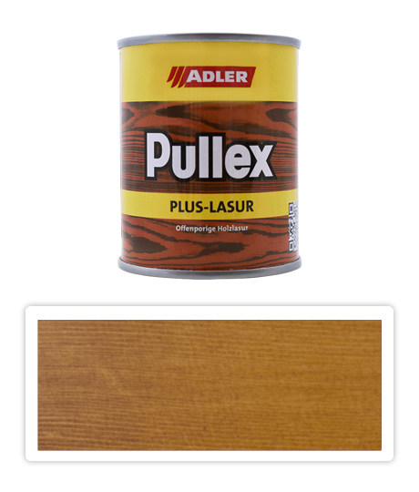 ADLER Pullex Plus Lasur - lazúra na ochranu dreva v exteriéri 0.125 l Dub 50317