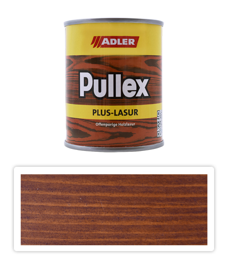 ADLER Pullex Plus Lasur - lazúra na ochranu dreva v exteriéri 0.125 l Gaštan 50420
