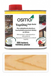 OSMO Top olej na nábytok a kuchynské dosky 0.5 l Bezfarebný polomat 3028