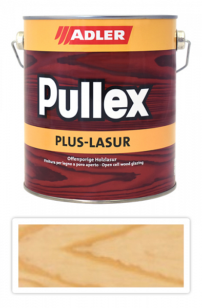 ADLER Pullex Plus Lasur - lazúra na ochranu dreva v exteriéri 2.5 l Bezfarebná 50330