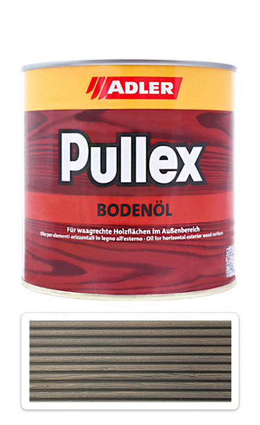 ADLER Pullex Bodenöl - terasový olej 0.75 l Sivá