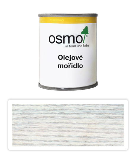 OSMO Olejové moridlo 0.125 l Biela 3501