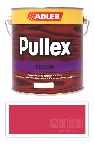 ADLER Pullex Color - krycia farba na drevo 2.5 l Rosé / Ružová RAL 3017