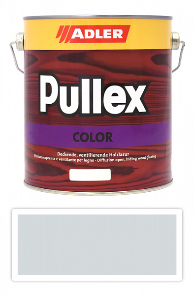 ADLER Pullex Color - krycia farba na drevo 2.5 l Lichtgrau / Svetlo sivá RAL 7035