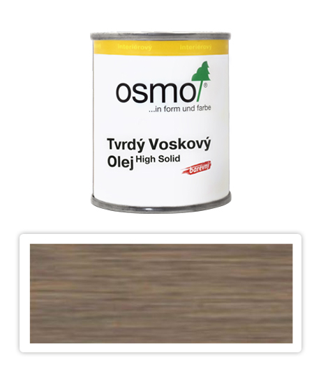 OSMO Tvrdý voskový olej farebný pre interiéry 0.125 l Grafit 3074