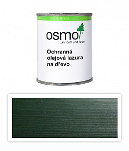 OSMO Ochranná olejová lazúra 0.125 l Jedľovo zelená 729
