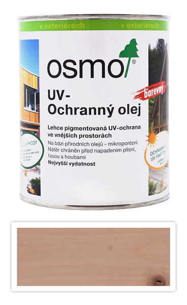 OSMO UV Olej Extra pre exteriéry 0.75 l Smrek 424