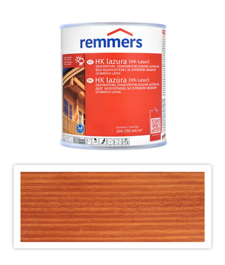 REMMERS HK lazúra - ochranná lazúra na drevo pre exteriér 0.1 l Teak