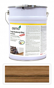 OSMO Tvrdý voskový olej farebný pre interiéry 10 l Hnedá zem 3073