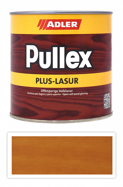 ADLER Pullex Plus Lasur - lazúra na ochranu dreva v exteriéri 0.75 l Weide LW 01/1