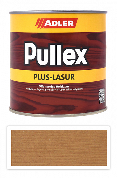 ADLER Pullex Plus Lasur - lazúra na ochranu dreva v exteriéri 0.75 l Wustenfuchs ST 06/4