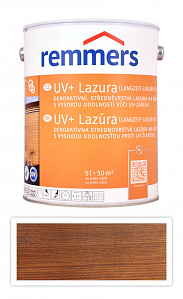 REMMERS UV+ Lazúra - dekoratívna lazúra na drevo 5 l Orech