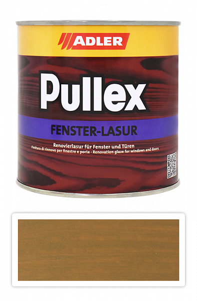 ADLER Pullex Fenster Lasur - renovačná lazúra na okná a dvere 0.75 l Hexenbesen LW 04/2
