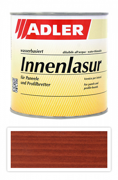 ADLER Innenlasur UV 100 - prírodná lazúra na drevo pre interiéry 0.75 l Heisse Kirsche ST 03/3