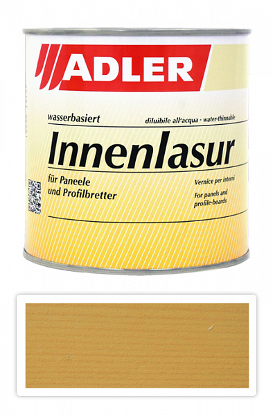 ADLER Innenlasur UV 100 - prírodná lazúra na drevo pre interiéry 0.75 l Sternschnuppe ST 13/2