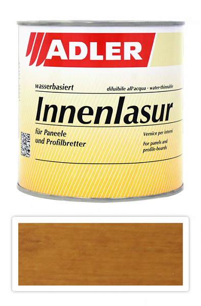 ADLER Innenlasur - vodou riediteľná lazúra na drevo pre interiéry 0.75 l Eiche LW 10/2