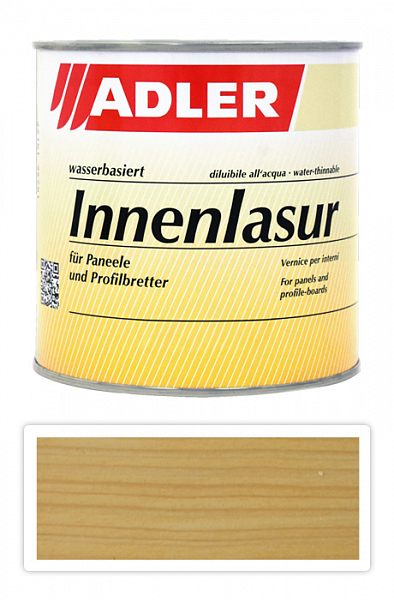 ADLER Innenlasur - vodou riediteľná lazúra na drevo pre interiéry 0.75 l Smrek LW 11/1