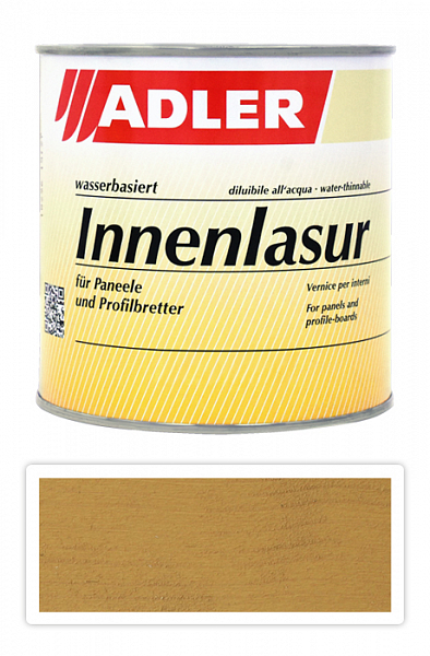 ADLER Innenlasur - vodou riediteľná lazúra na drevo pre interiéry 0.75 l Heart Of Gold ST 01/2