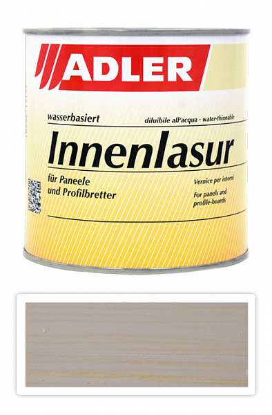 ADLER Innenlasur - vodou riediteľná lazúra na drevo pre interiéry 0.75 l Salzteig LW 13/2