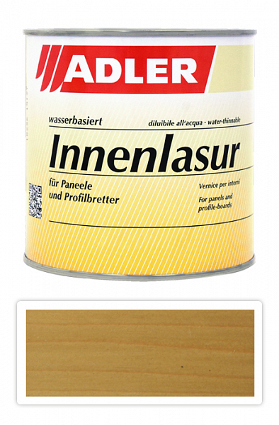 ADLER Innenlasur - vodou riediteľná lazúra na drevo pre interiéry 0.75 l Samt LW 11/2