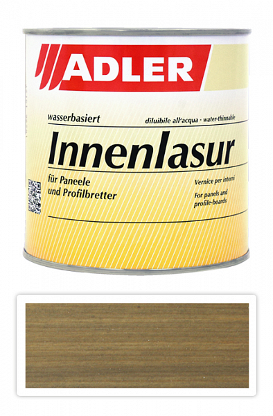 ADLER Innenlasur - vodou riediteľná lazúra na drevo pre interiéry 0.75 l Sen LW 12/3