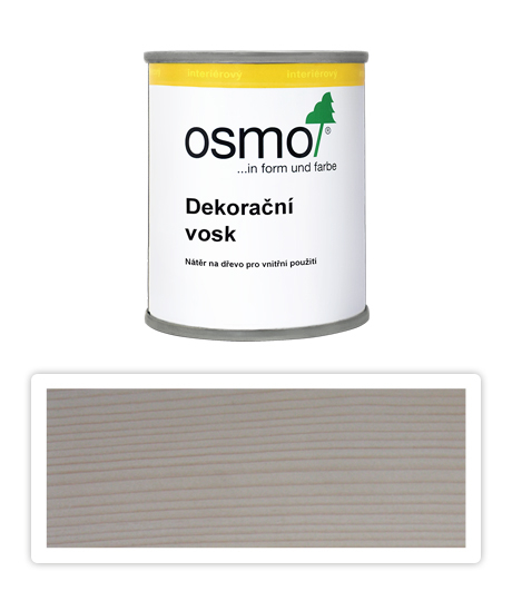 OSMO Dekoračný vosk transparentný 0.125 l Biely 3111