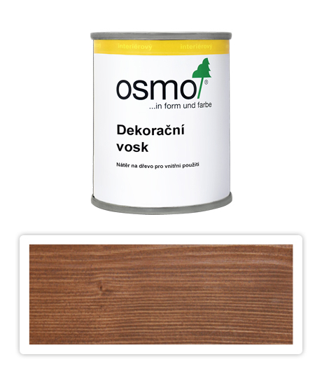 OSMO Dekoračný vosk transparentný 0.125 l Orech 3166