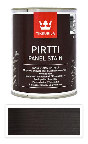 TIKKURILA Pirtti - vodou riediteľné moridlo na drevo v interiéri 0.9 l Karhu 5074