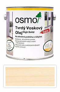 OSMO Tvrdý voskový olej EXPRES 2.5 l Biely 3340