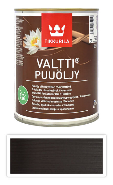 TIKKURILA Valtti wood oil - olej na terasy a nábytok 0.9 l Karhu 5074