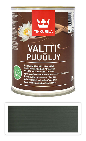 TIKKURILA Valtti wood oil - olej na terasy a nábytok 0.9 l Lehti 5066