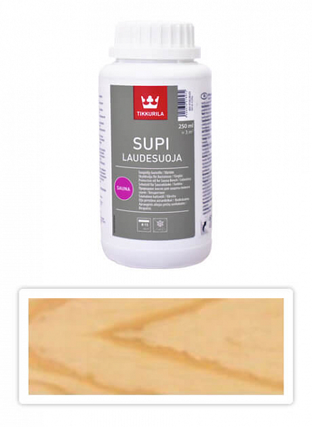TIKKURILA Supi Bench Protection - údržbový olej na saunové lavičky 0.250 l Bezfarebný