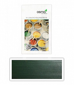 OSMO Ochranná olejová lazúra 0.005 l Jedľovo zelená 729 vzorka