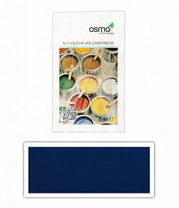 OSMO Sedliacka farba 0.005 l Kráľovská modrá 2506 vzorka