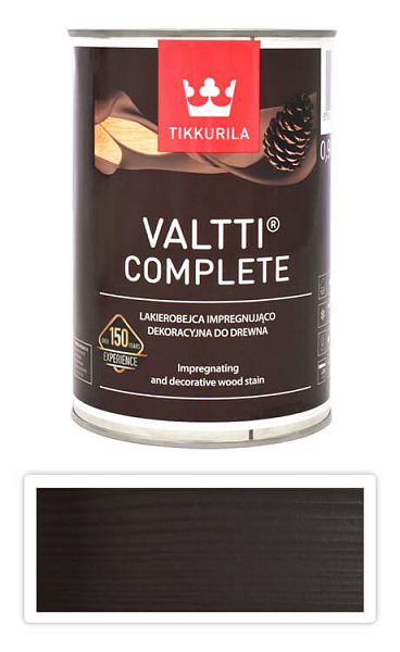 TIKKURILA Valtti Complete - matná tenkovrstvová lazúra s ochranou proti UV žiareniu 0.9 l Karhu 5074
