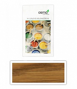 OSMO Tvrdý voskový olej farebný pre interiéry 0.005 l Jantár 3072 vzorka