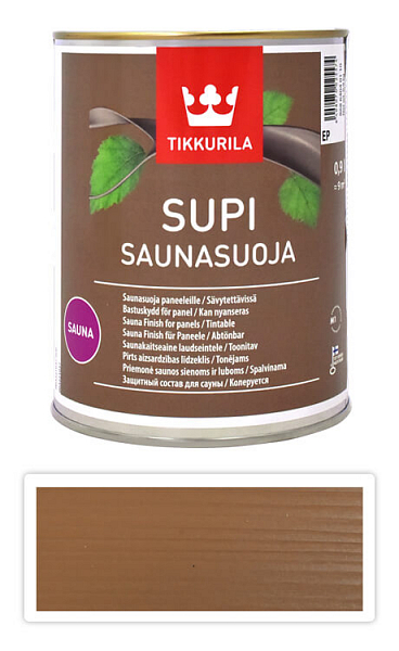 TIKKURILA Supi Sauna Finish - akrylátový lak do sauny 0.9 l Pihka 5051