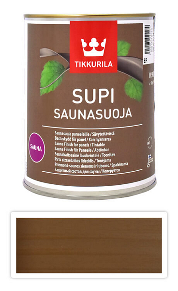 TIKKURILA Supi Sauna Finish - akrylátový lak do sauny 0.9 l Ruoko 5070