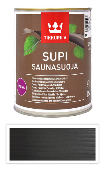 TIKKURILA Supi Sauna Finish - akrylátový lak do sauny 0.9 l Turve 5088