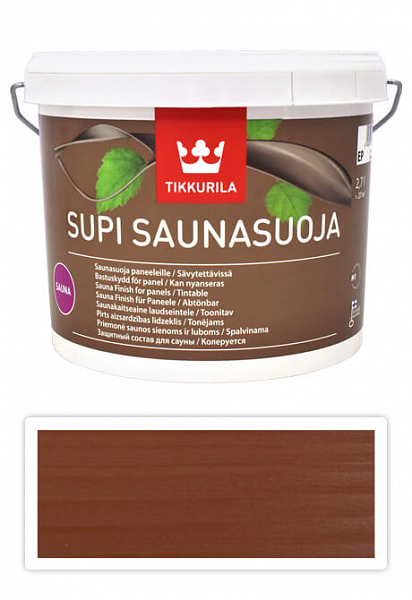 TIKKURILA Supi Sauna Finish - akrylátový lak do sauny 2.7 l Mänty 5055