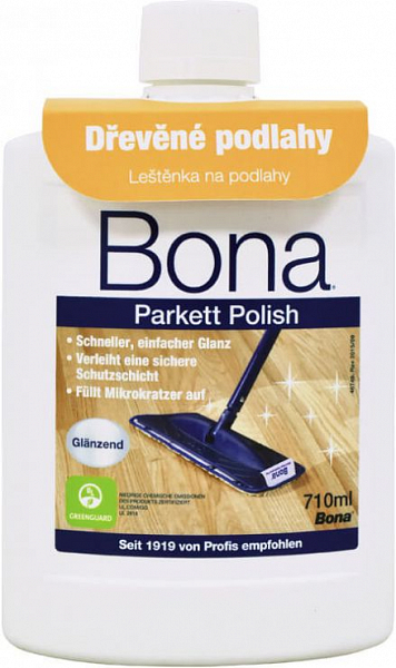 BONA Parkett Polish - leštenka na drevené podlahy 0.71 l lesk