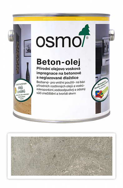 OSMO Betón olej 2.5 l Bezfarebný 610