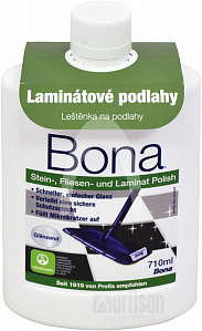BONA Laminat Polish - leštenka na laminátové podlahy a dlaždice 0.71 l lesk