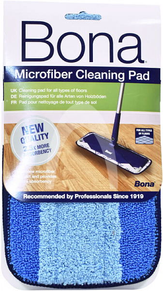 BONA Cleaning pad - modrá utierka z mikrovlákna k aplikácii čističa