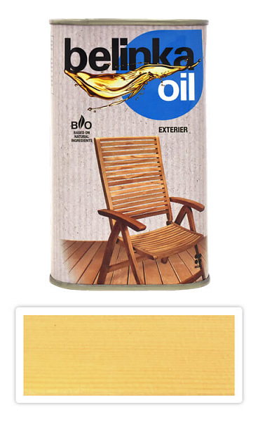 BELINKA Oil Exterier - olej na záhradný nábytok 0.5 l Bezfarebný
