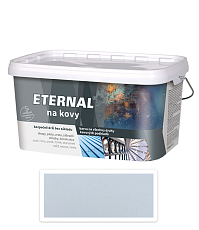 ETERNAL Na kovy - antikorózna farba na kov 5 l Svetlo sivá 402