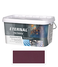 ETERNAL Na kovy - antikorózna farba na kov 5 l Višňová 423
